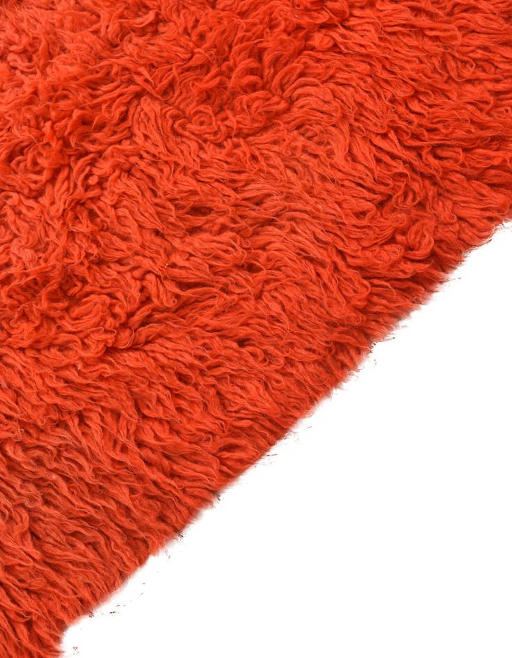 Detail image of 3' x 6'  Hand Knotted Moroccan Wool Runner Rug