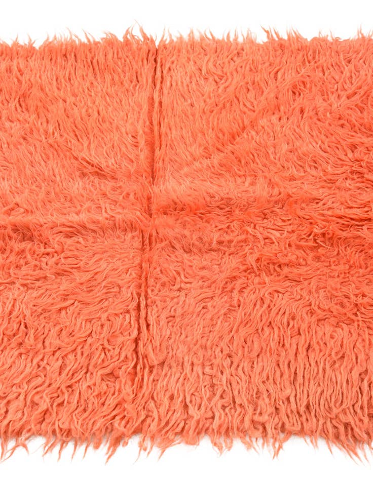 Detail image of 2' 3 x 6' 3 Hand Knotted Moroccan Wool Runner Rug