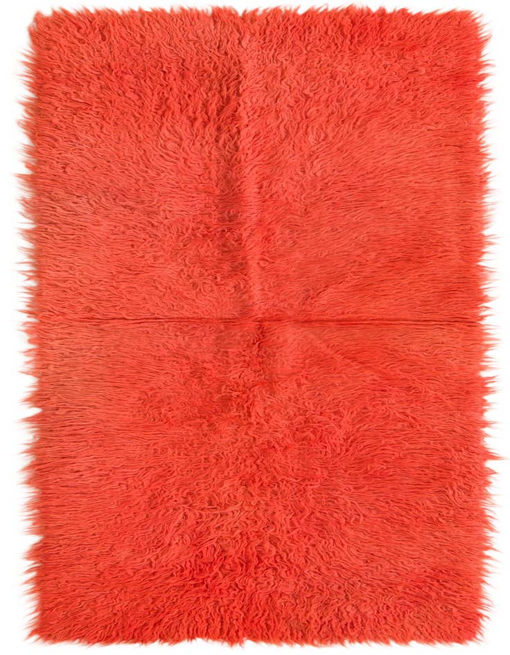 Detail image of 2' 3 x 6' 3 Hand Knotted Moroccan Wool Runner Rug
