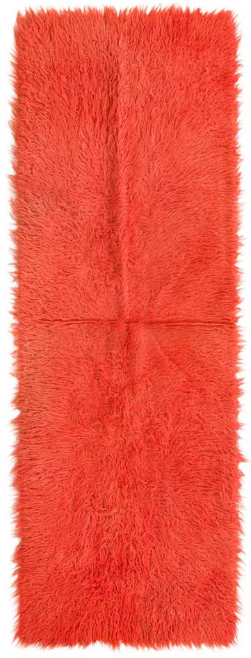 Detail image of 2' 3 x 6' 3 Hand Knotted Moroccan Wool Runner Rug