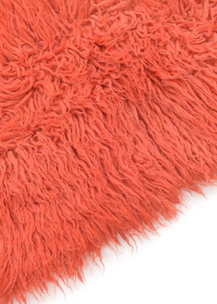 1' 7 x 4' 2 Hand Knotted Moroccan Wool Runner Rug