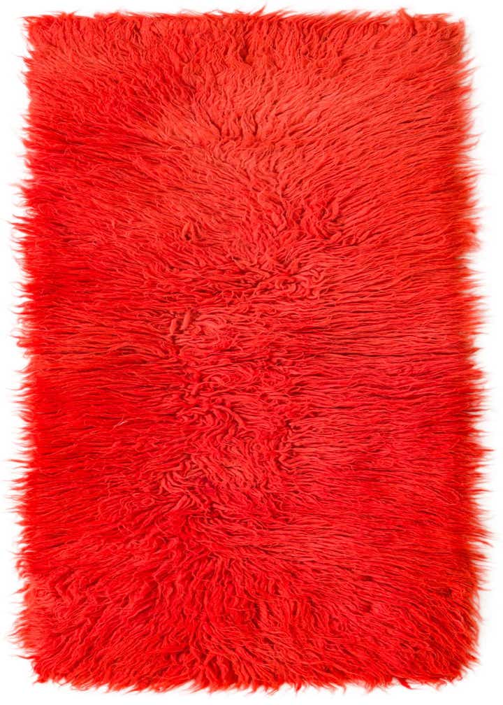 1' 7 x 4' 2 Hand Knotted Moroccan Wool Runner Rug
