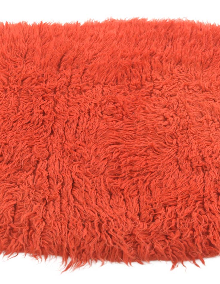 Detail image of 2' 2 x 4' 6  Hand Knotted Moroccan Wool Runner Rug