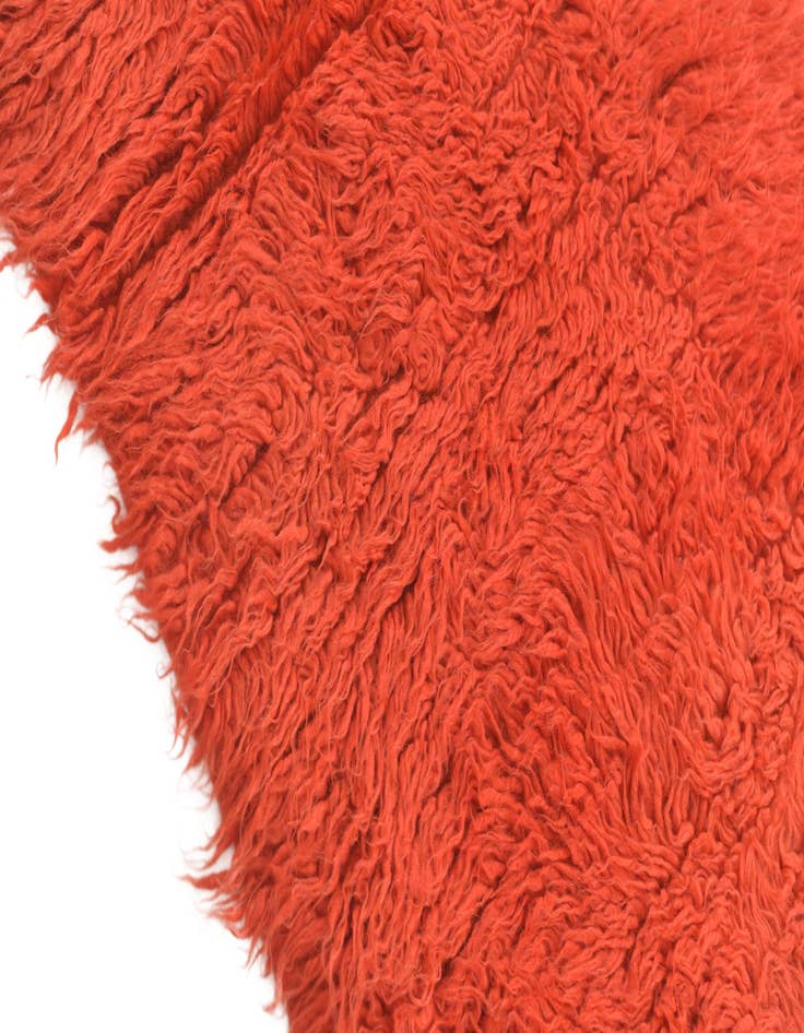 Detail image of 2' 2 x 4' 6  Hand Knotted Moroccan Wool Runner Rug