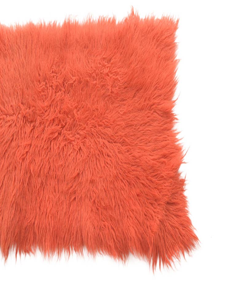 Detail image of 1' 9 x 3' 9  Hand Knotted Moroccan Wool Runner Rug