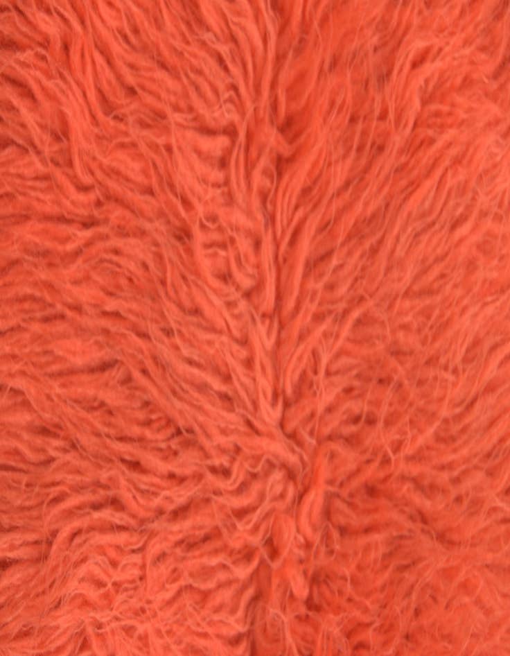 Detail image of 1' 9 x 3' 9  Hand Knotted Moroccan Wool Runner Rug