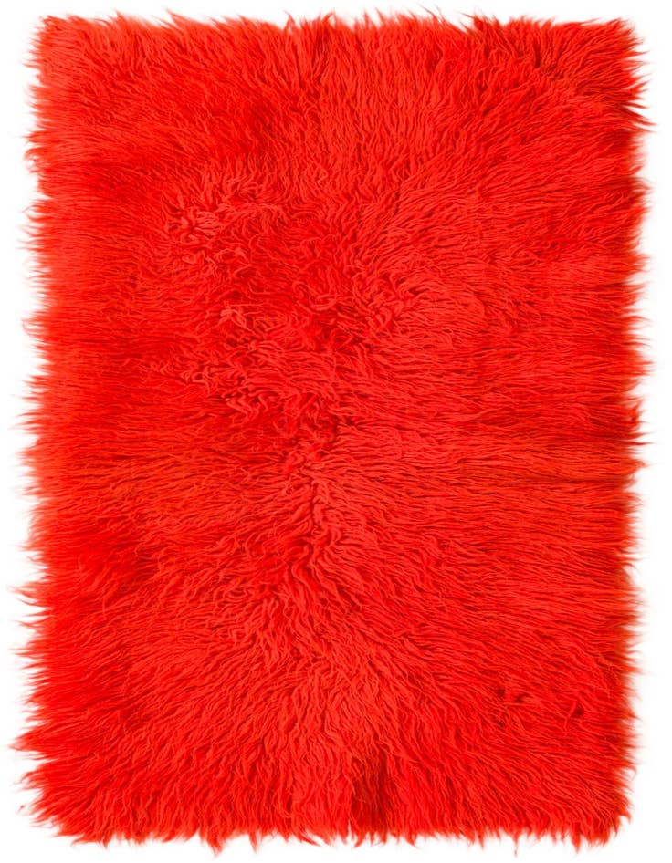 Detail image of 1' 9 x 3' 9 Hand Knotted Moroccan Wool Runner Rug