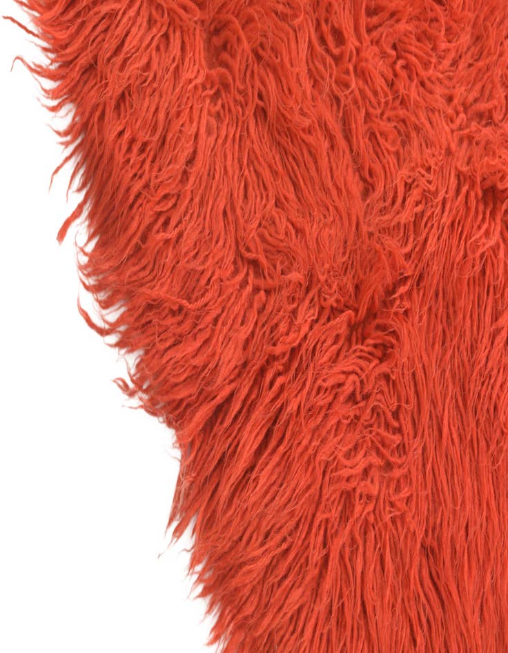 Detail image of 2' 2 x 3' 8  Hand Knotted Moroccan Wool Runner Rug