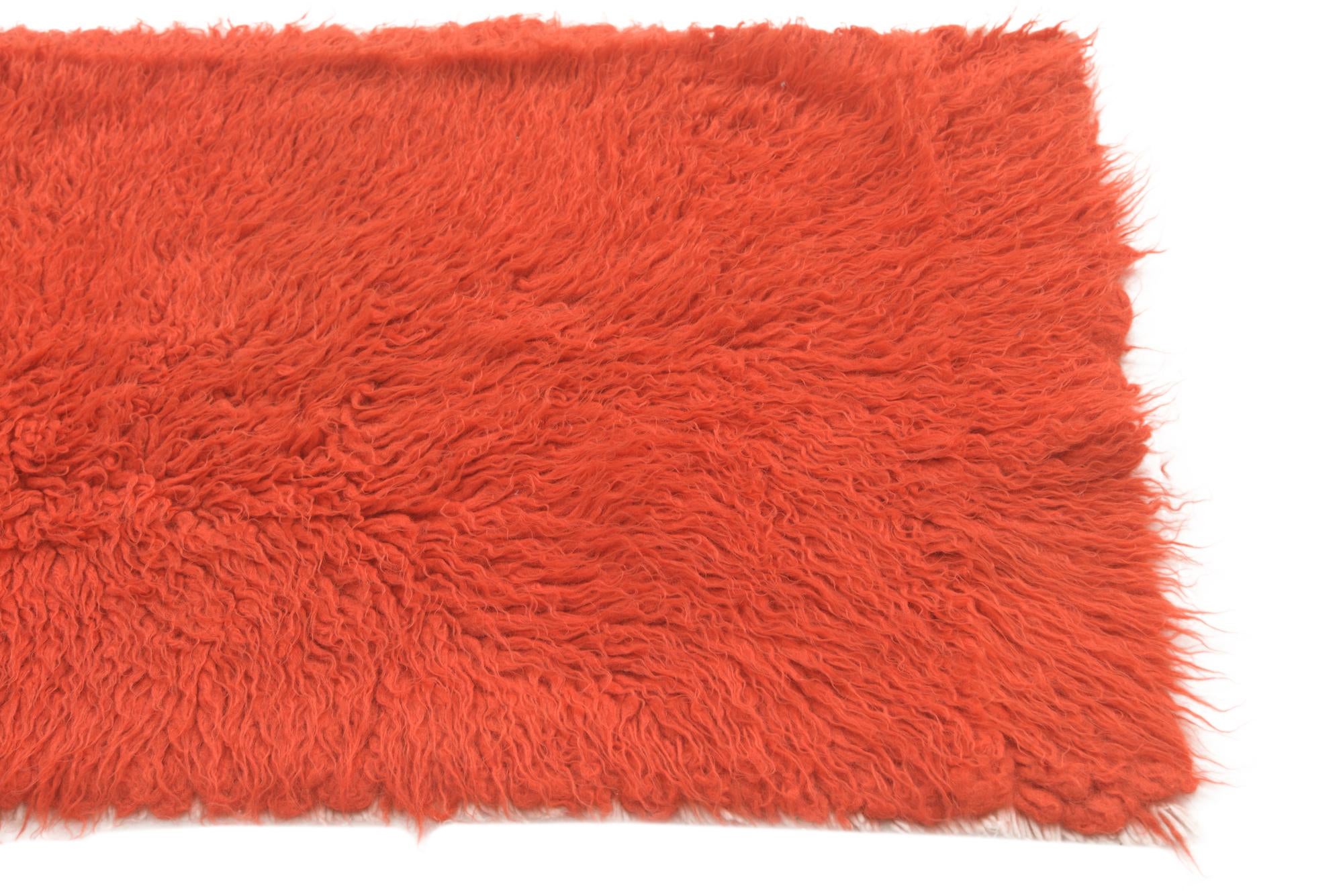2' 3 x 4' 9 Hand Knotted Moroccan Wool Runner Rug