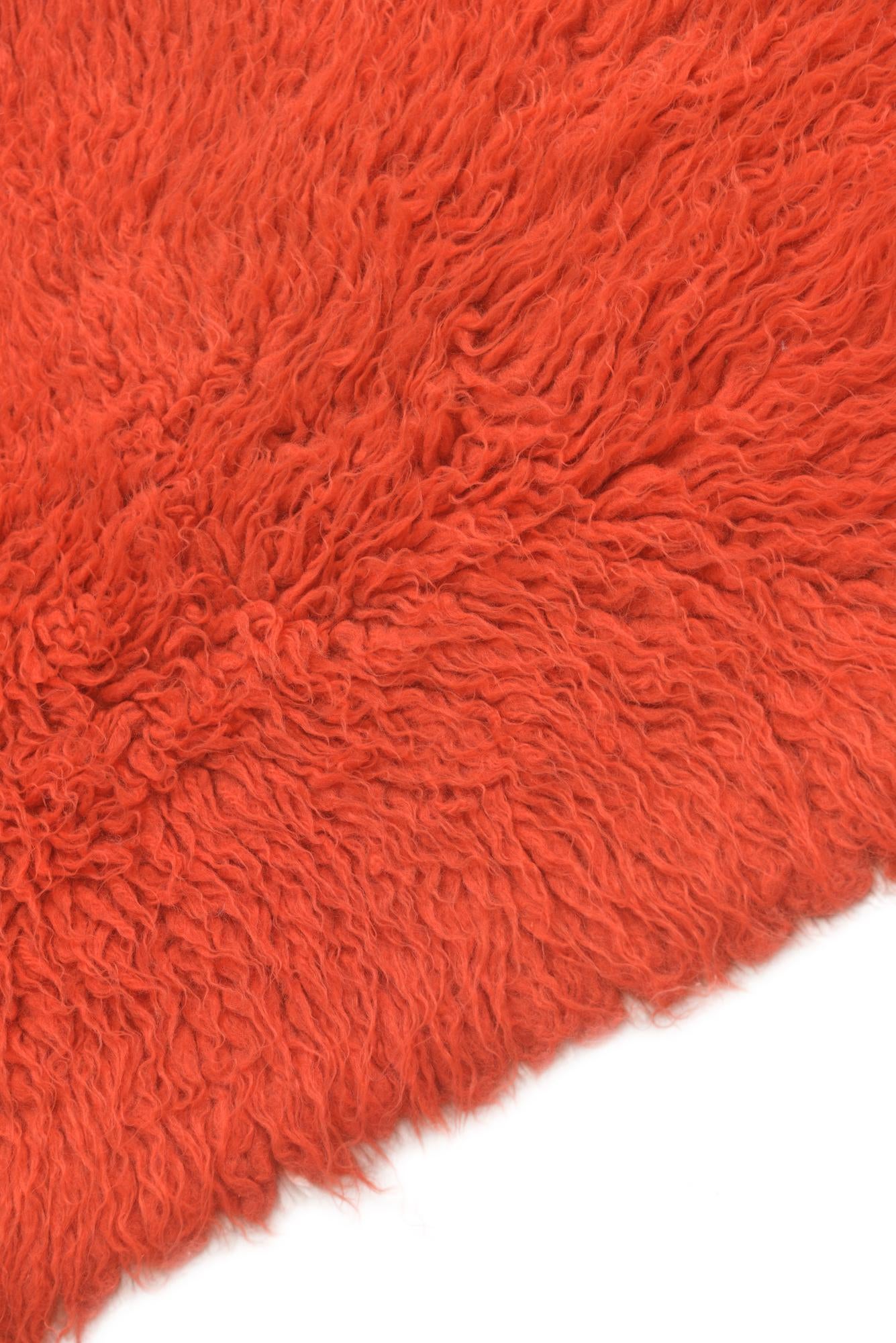 2' 3 x 4' 9 Hand Knotted Moroccan Wool Runner Rug