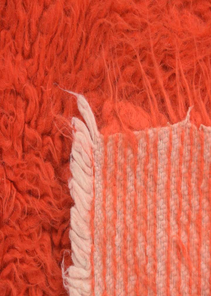 2' 3 x 4' 9 Hand Knotted Moroccan Wool Runner Rug