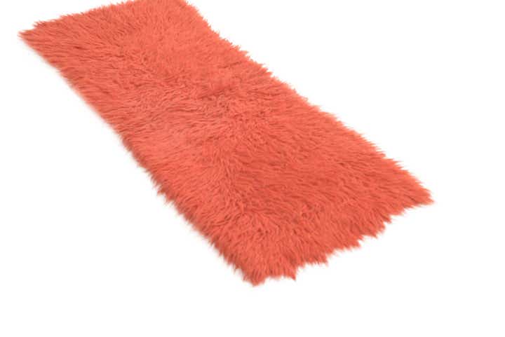 1' 10 x 4' 6 Hand Knotted Moroccan Wool Runner Rug