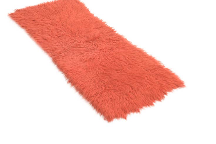 Detail image of 1' 10 x 4' 6 Hand Knotted Moroccan Wool Runner Rug