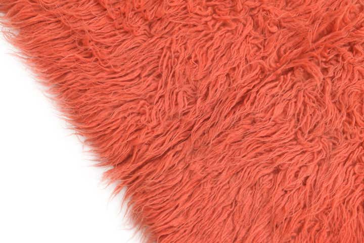 1' 10 x 4' 6 Hand Knotted Moroccan Wool Runner Rug