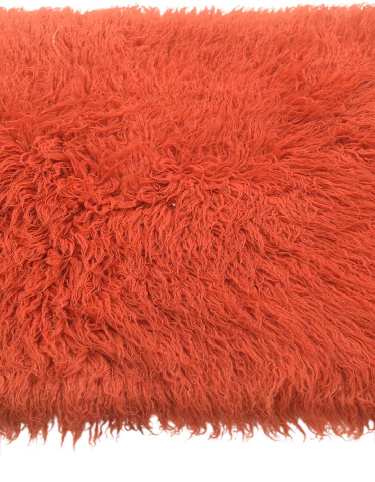 Detail image of 3' 3 x 7'  Hand Knotted Moroccan Wool Runner Rug