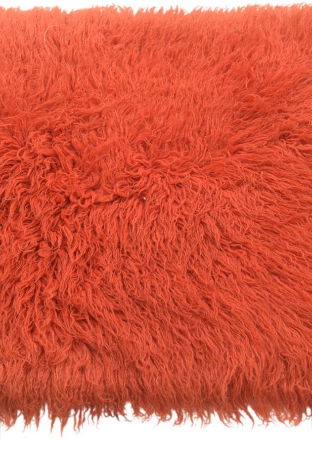 Detail image of 3' 3 x 7' Hand Knotted Moroccan Wool Runner Rug