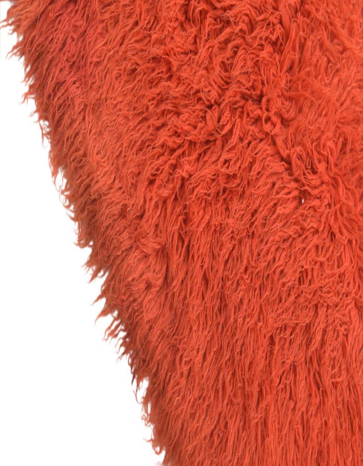 Detail image of 3' 3 x 7'  Hand Knotted Moroccan Wool Runner Rug