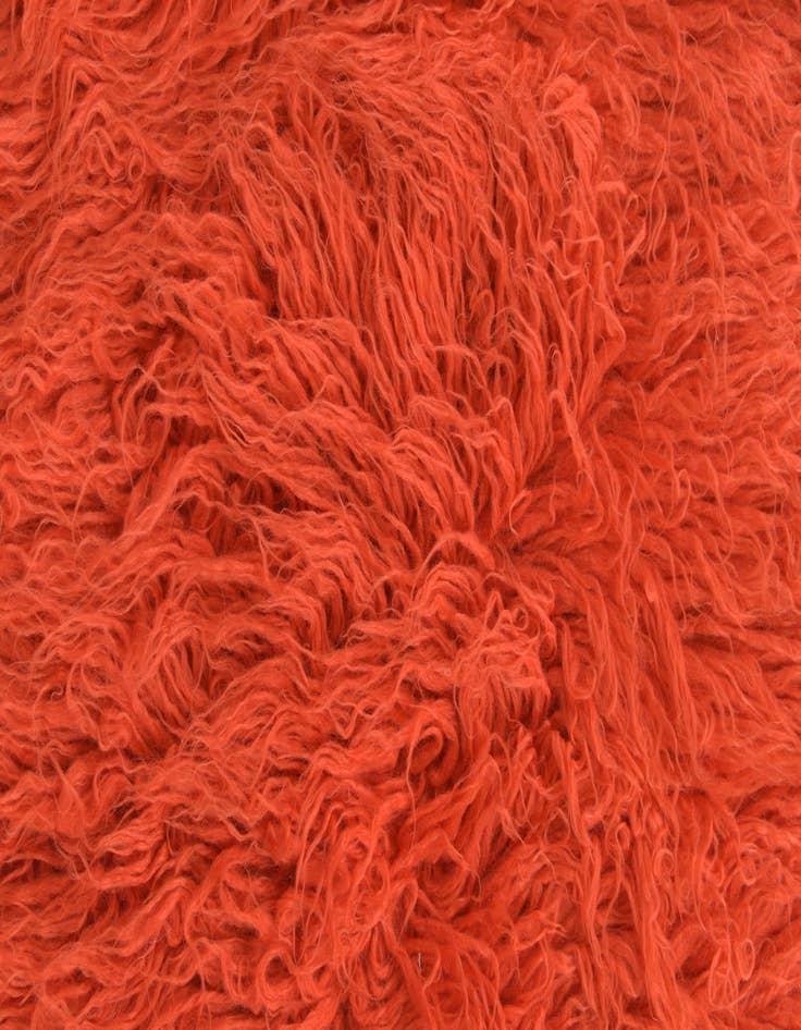 Detail image of 3' 3 x 7'  Hand Knotted Moroccan Wool Runner Rug