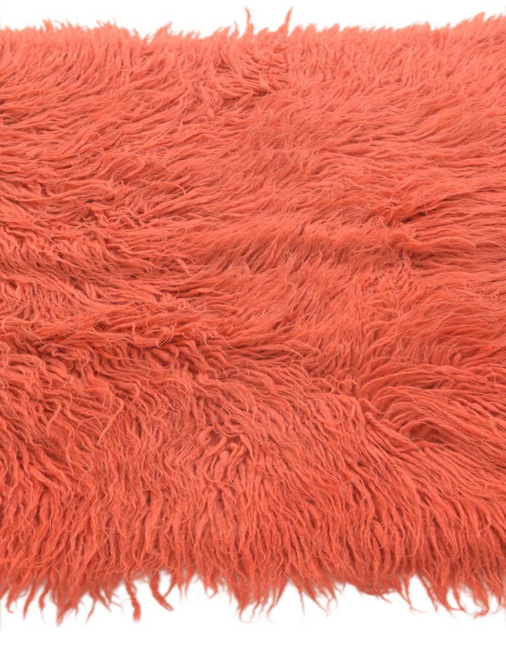 Detail image of 2' 4 x 6' 4  Hand Knotted Moroccan Wool Runner Rug