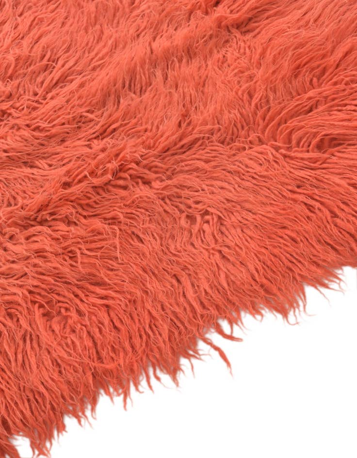 Detail image of 2' 4 x 6' 4  Hand Knotted Moroccan Wool Runner Rug