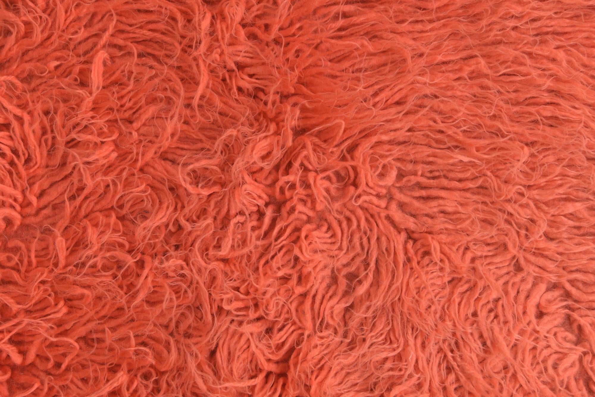 2' 4 x 6' 4 Hand Knotted Moroccan Wool Runner Rug