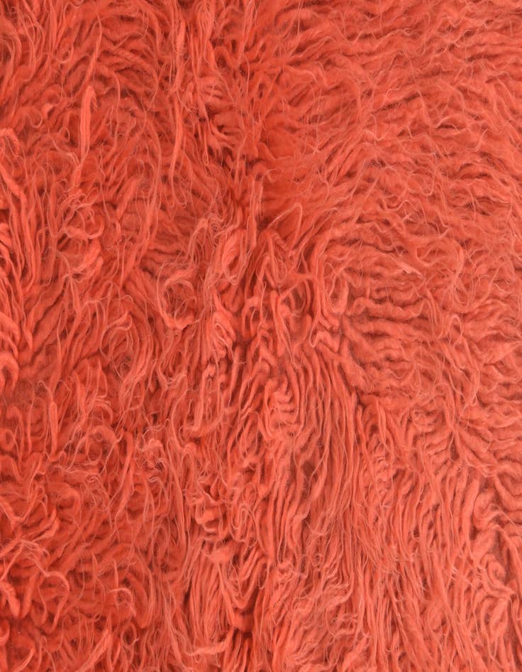 Detail image of 2' 4 x 6' 4  Hand Knotted Moroccan Wool Runner Rug