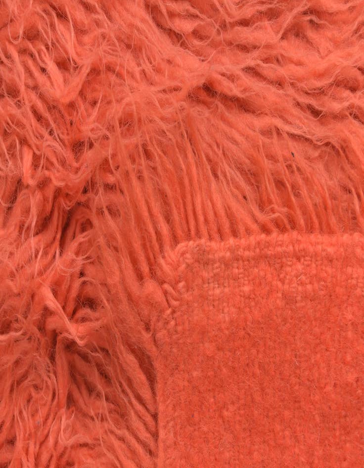 Detail image of 2' 4 x 6' 4  Hand Knotted Moroccan Wool Runner Rug