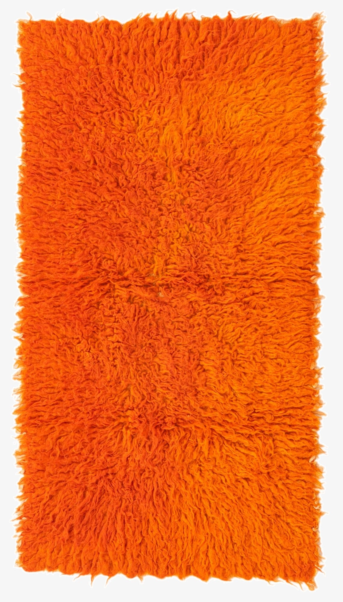 2' 1 x 4'  Hand Knotted Moroccan Wool Runner Rug