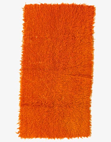 2' 3 x 4' 2 Hand Knotted Moroccan Wool Runner Rug