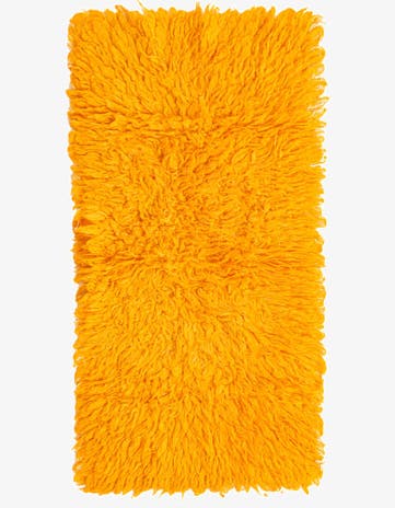 2' 1 x 4' 2 Hand Knotted Moroccan Wool Runner Rug