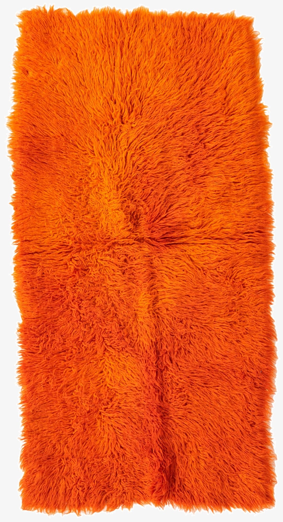 2' 2 x 4' 2  Hand Knotted Moroccan Wool Runner Rug