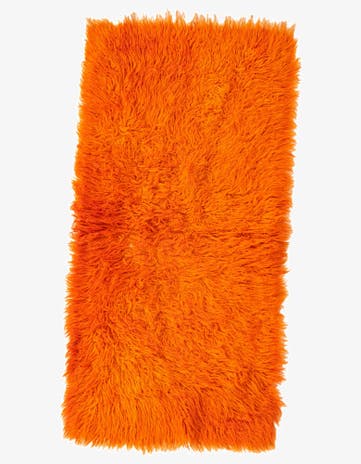 2' 3 x 4' 6 Hand Knotted Moroccan Wool Runner Rug