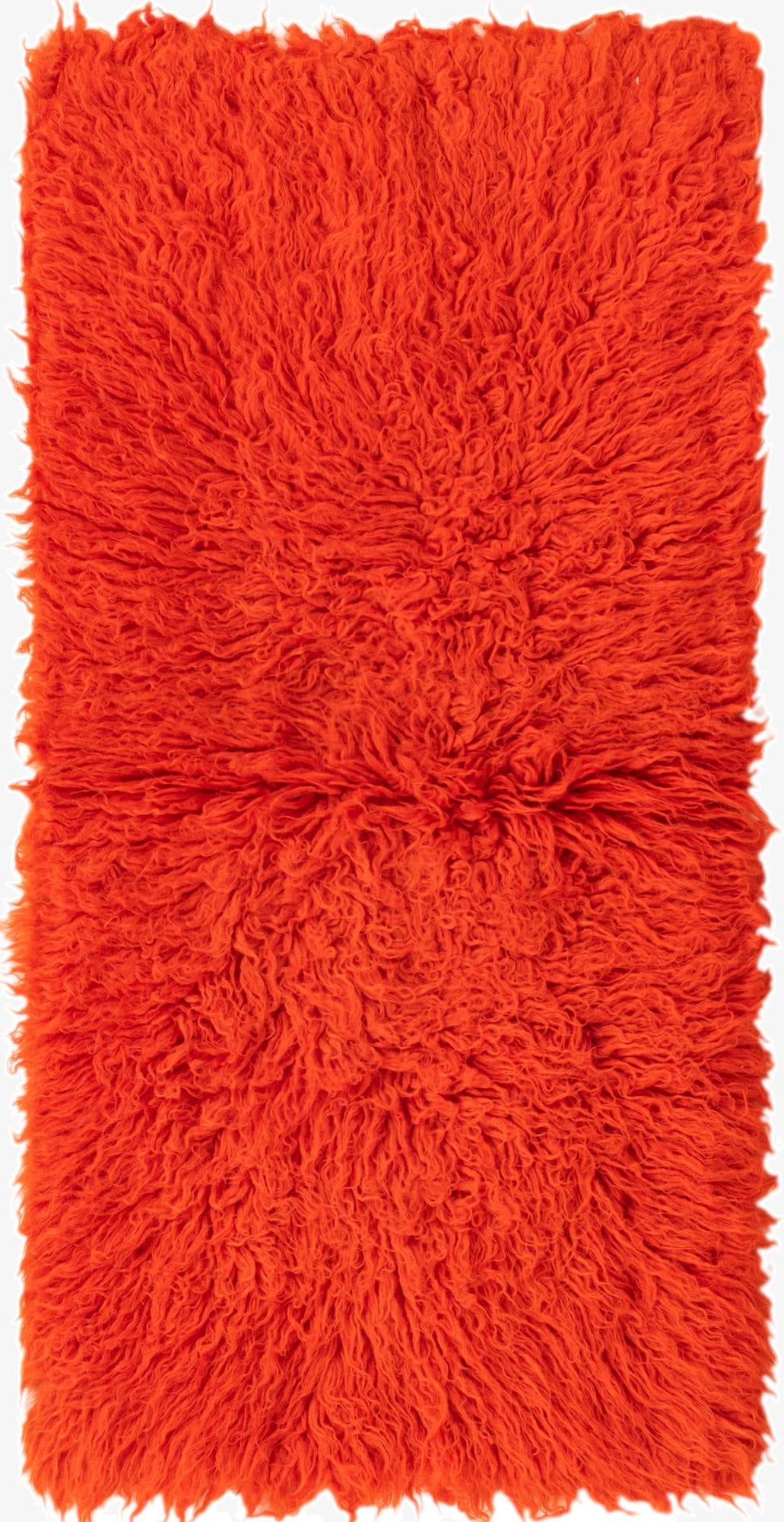 2' x 3' 10  Hand Knotted Moroccan Wool Runner Rug