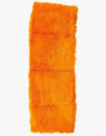 2' 3 x 6' 3 Hand Knotted Moroccan Wool Runner Rug