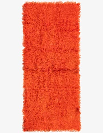 2' x 4' 6 Hand Knotted Moroccan Wool Runner Rug