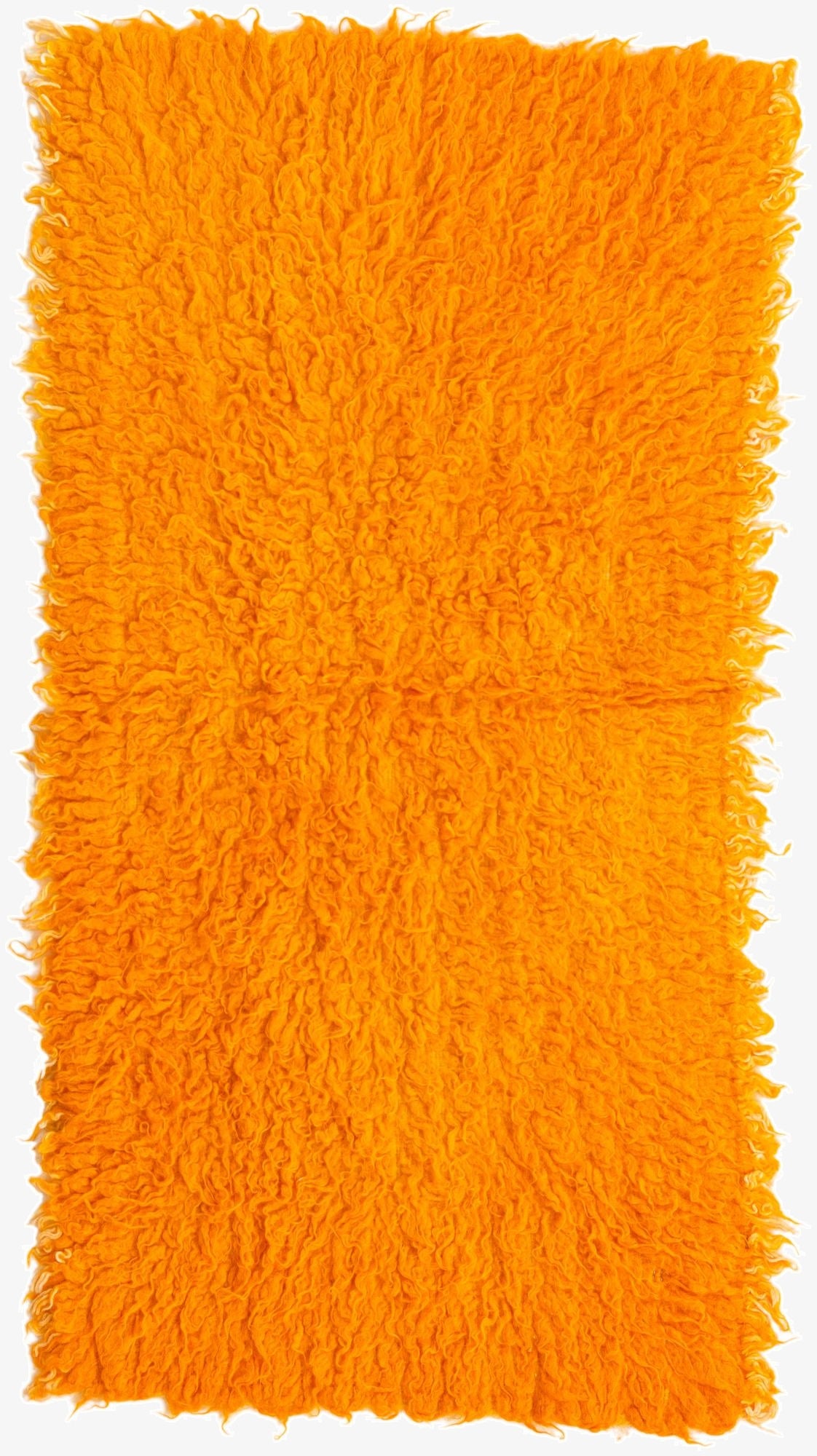 2' 1 x 4' 1  Hand Knotted Moroccan Wool Runner Rug