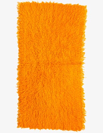 2' 1 x 4' 1 Hand Knotted Moroccan Wool Runner Rug