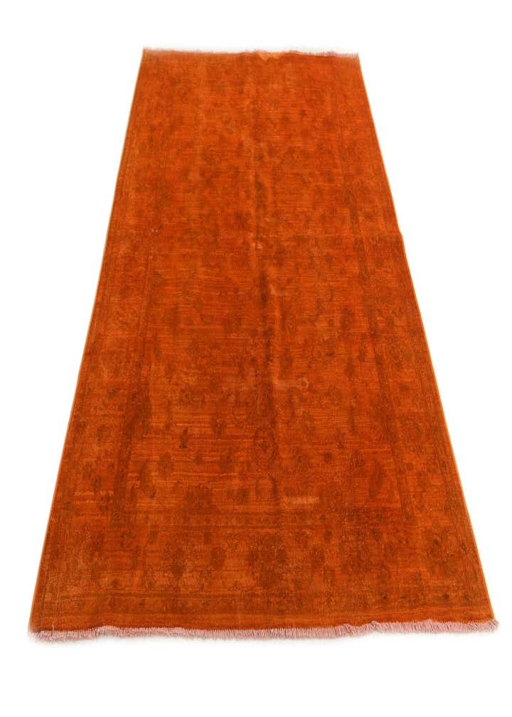 5' 2 x 7' 10 Hand Knotted Over-Dyed Ziegler Runner Rug