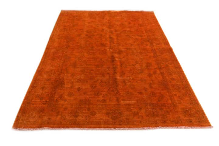 5' 2 x 7' 10 Hand Knotted Over-Dyed Ziegler Runner Rug