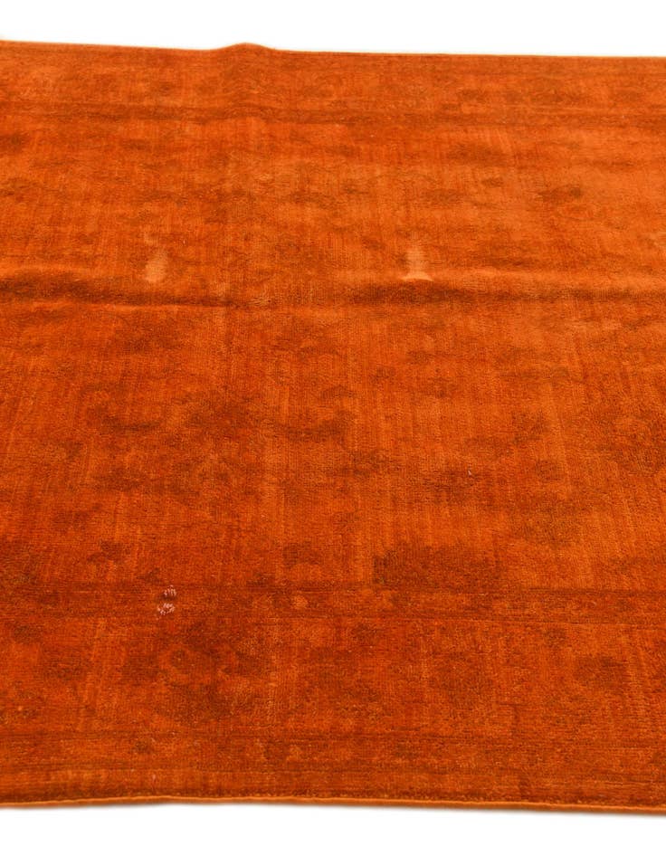 Detail image of 5' 2 x 7' 10 Hand Knotted Over-Dyed Ziegler Runner Rug