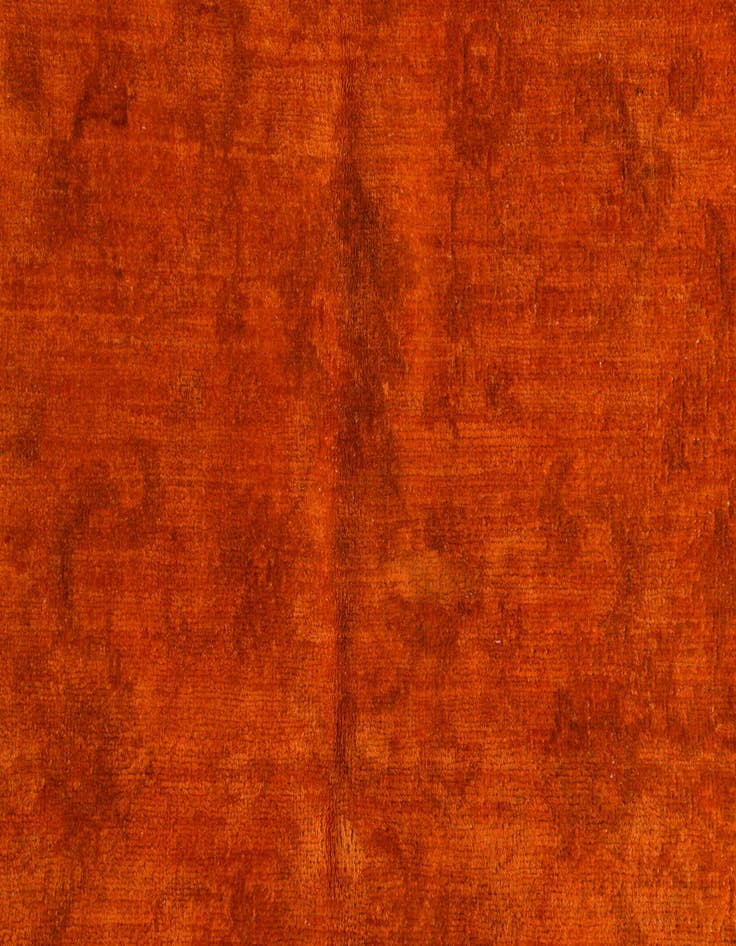 Detail image of 5' 2 x 7' 10 Hand Knotted Over-Dyed Ziegler Runner Rug