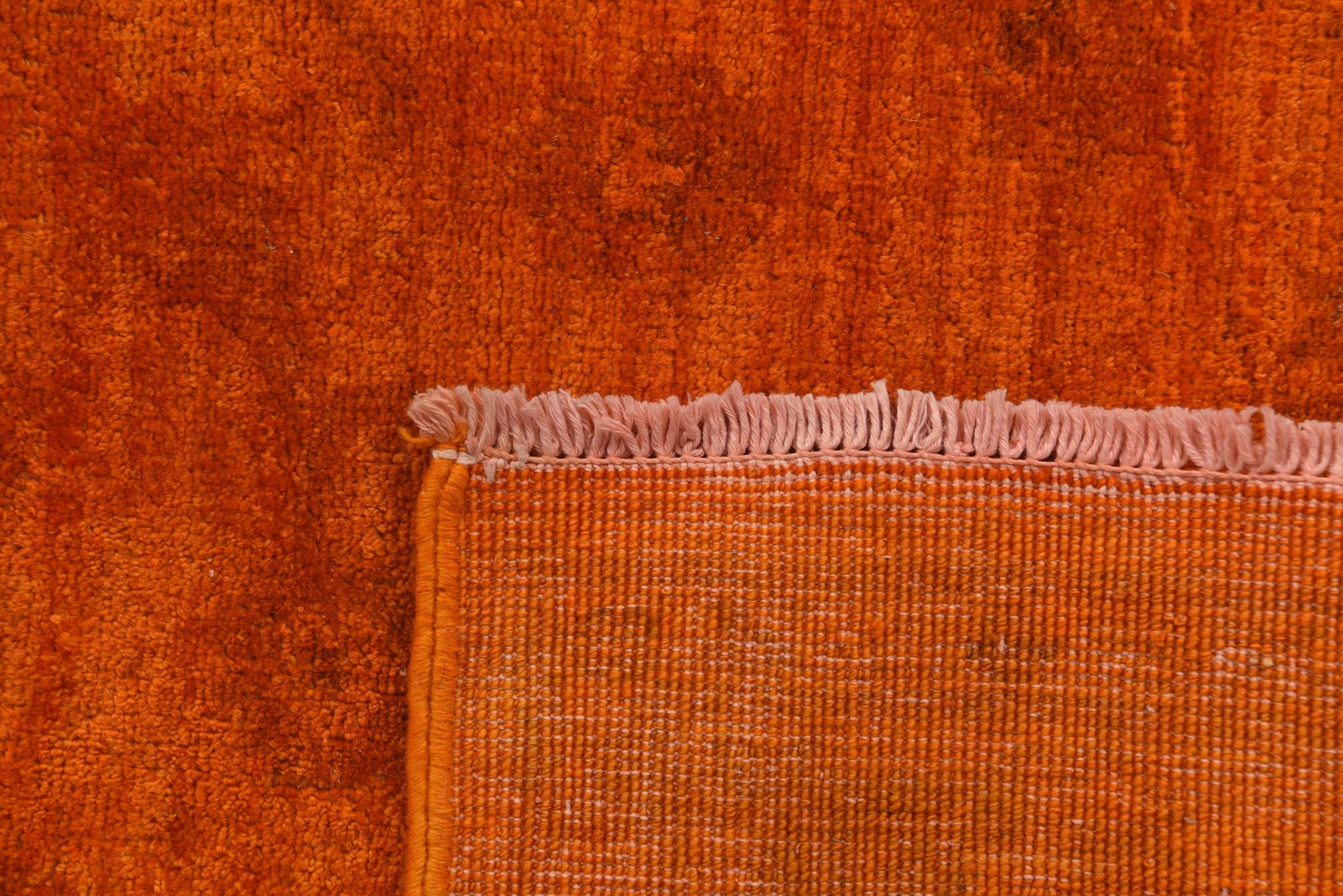 5' 2 x 7' 10 Hand Knotted Over-Dyed Ziegler Runner Rug