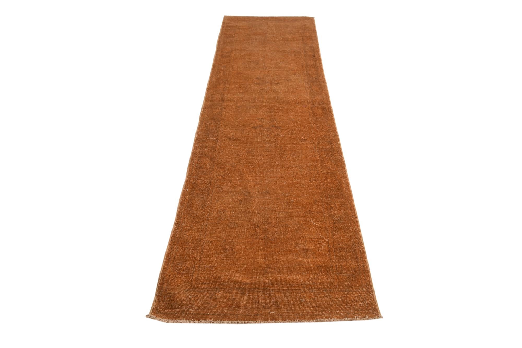 2' 5 x 9' 10 Hand Knotted Peshawar Ziegler Runner Rug