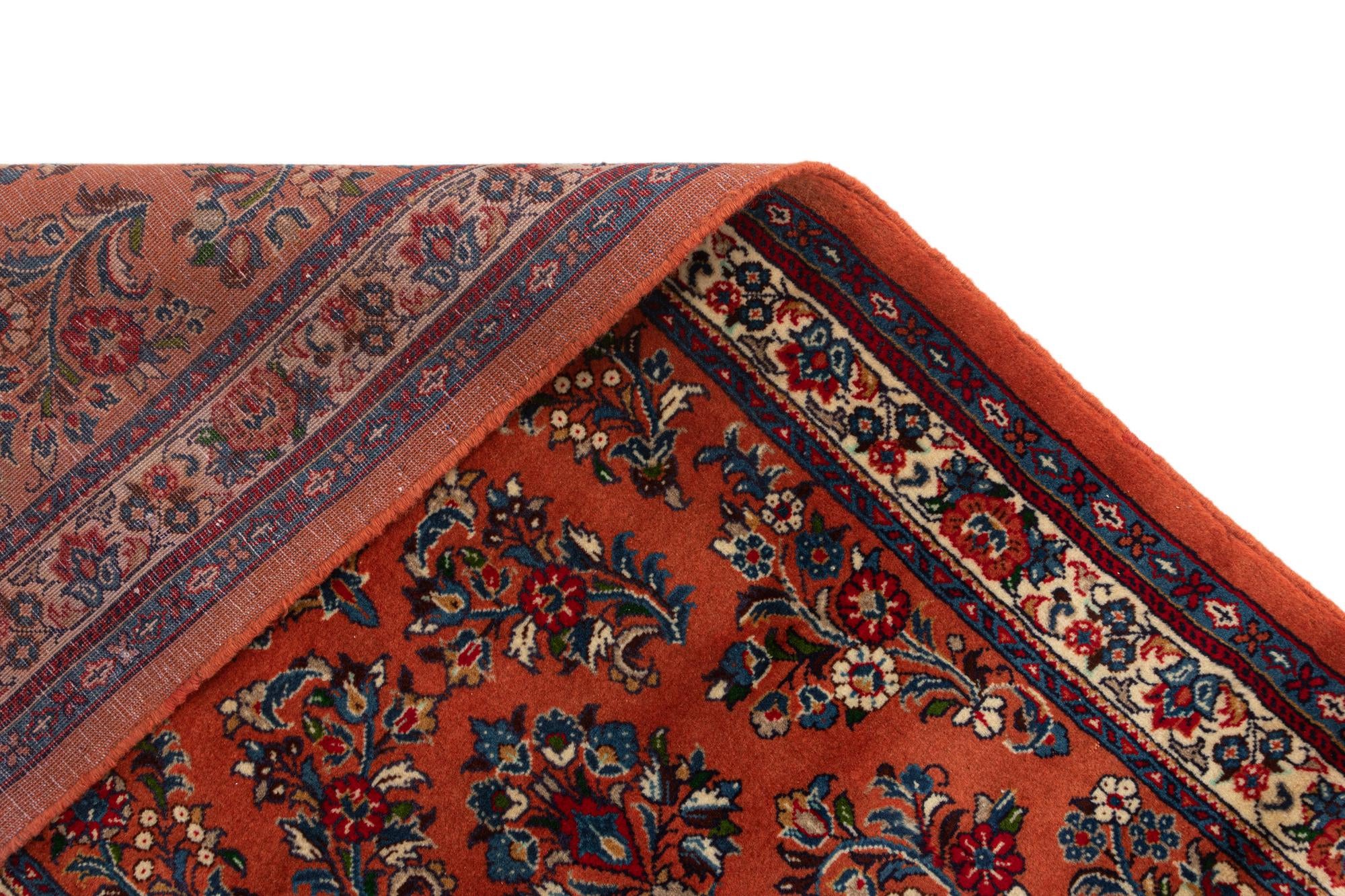 2' 9 x 20' 11 Sarouk Wool Runner Rug