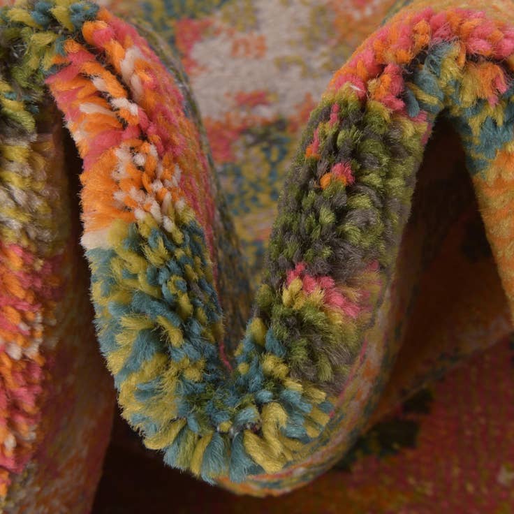 Detail image of 2' 7 x 10' Washable Sevilla Runner Rug