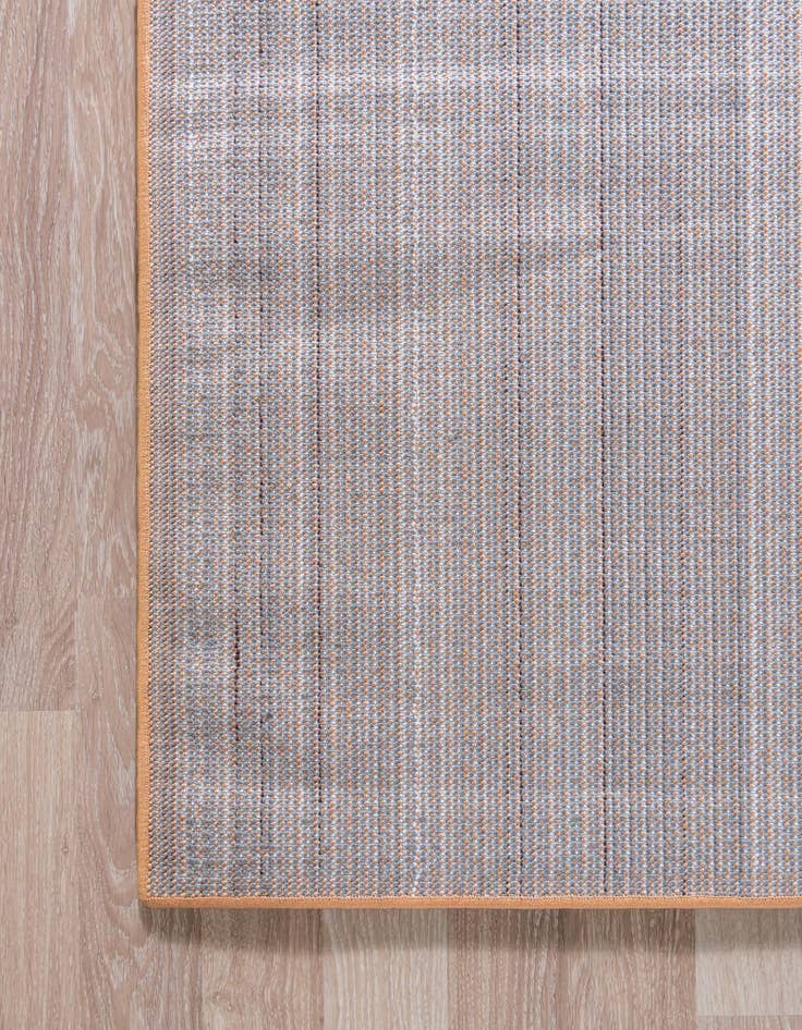 Detail image of 2' 2 x 6' 7 Solid Frieze Runner Rug