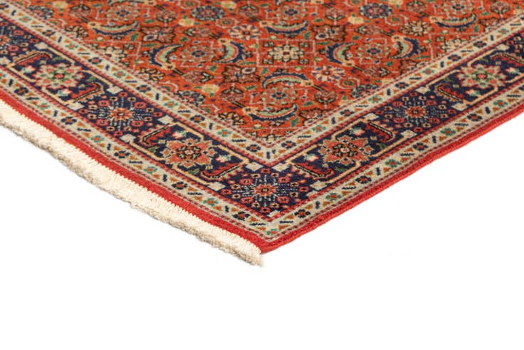 Detailansicht von 80cm x 295cm Tabriz Wolle Läufer Teppich