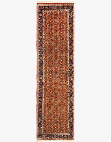 2' 7 x 9' 8 Tabriz Wool Runner Rug