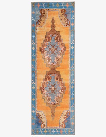 Orange Timeless Runner Rug