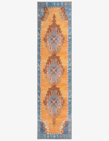 Orange Timeless Runner Rug